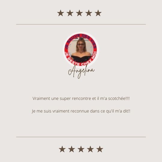Avis Client - Cyril Voyance - Angelina