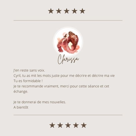 Avis Client - Cyril Voyance - Clarissa